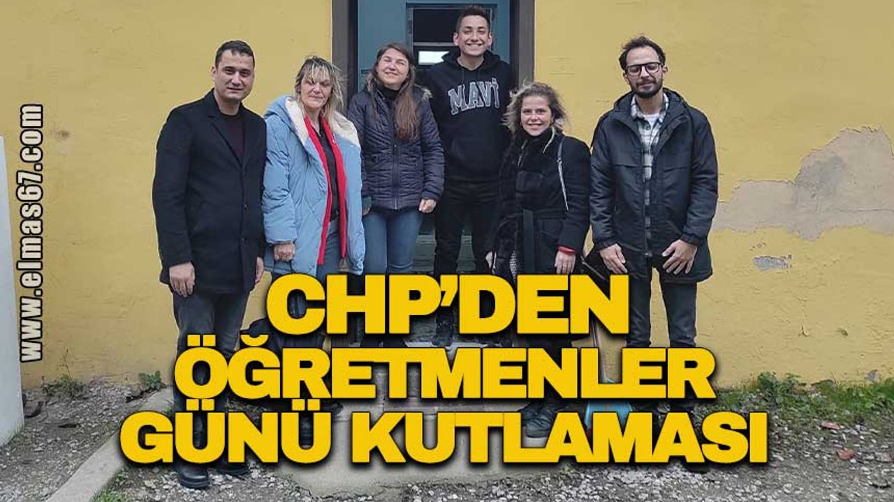CHP'den öğretmenler günü kutlaması