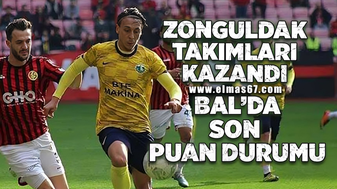 Zonguldak takımları kazandı!  BAL’da son puan durumu