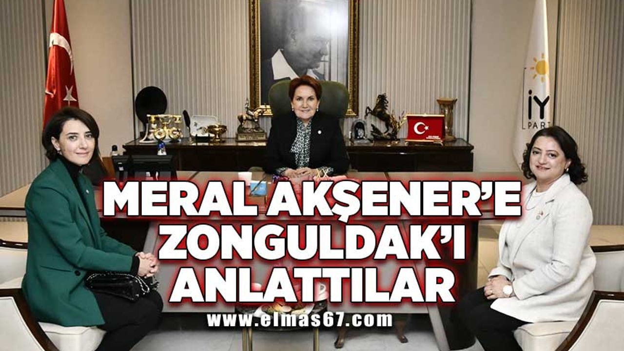 Meral Akşener’e Zonguldak’ı anlattılar