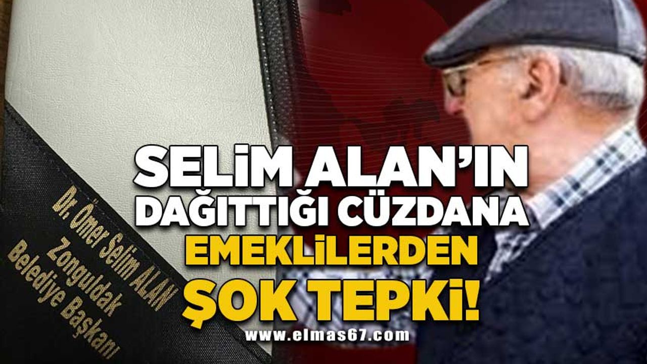 Selim Alan'ın dağıttığı cüzdana emeklilerden şok tepki