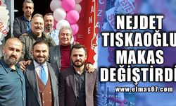 Nejdet Tıskaoğlu makas değiştirdi!