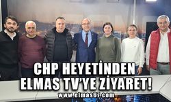 CHP HEYETİNDEN ELMAS TV’YE ZİYARET!