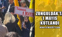 Zonguldak'ta 1 Mayıs kutlandı