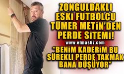 Zonguldaklı eski futbolcu Tümer Metin'den perde sitemi