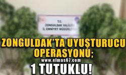 Zonguldak'ta uyuşturucu operasyonu; 1 tutuklu