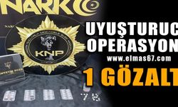 Karabük'te uyuşturucu operasyonu: 1 gözaltı
