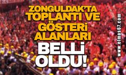 Zonguldak’ta toplantı ve gösteri alanları belli oldu