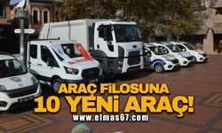 Araç filosuna 10 yeni araç!