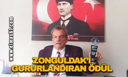 Zonguldak’ı gururlandıran ödül
