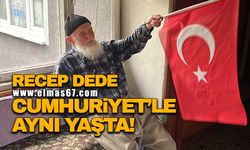 Recep Dede Cumhuriyet'le aynı yaşta!