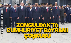 Zonguldak'ta Cumhuriyet bayramı çoşkusu