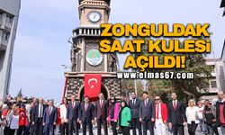 Zonguldak Saat Kulesi açıldı!
