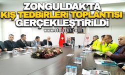 Zonguldak'ta kış tedbirleri toplantısı gerçekleştirildi