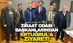 Ziraat Odası Başkanlarından Ertuğrul'a ziyaret!