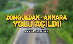 Zonguldak- Ankara yolu açıldı!