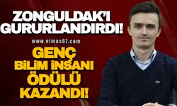 Zonguldak’ı gururlandırdı! Genç Bilim İnsanı ödülü kazandı!
