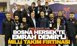 Bosna Hersek’te Emrah Demir'li Milli takım fırtınası!