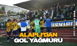 Alaplı’dan gol yağmuru: 6-1