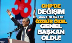 CHP'de değişim! Özgür Özel Genel Başkan oldu!