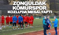 Zonguldak Kömürspor Kozlu’da mesai yaptı!
