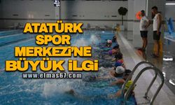 Atatürk Spor Merkezi’ne büyük ilgi