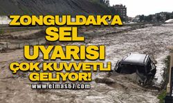 Zonguldak’a sel uyarısı: Çok kuvvetli geliyor
