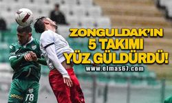 Zonguldak’ın 5 takımı yüz güldürdü