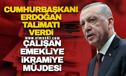 Cumhurbaşkanı Erdoğan talimatı verdi: Çalışan emekliye ikramiye müjdesi