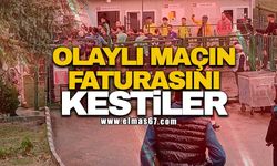 Olaylı maçın faturasını kestiler!