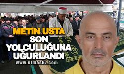 Metin Usta son yolculuğuna uğurlandı