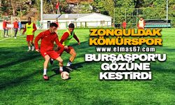 Zonguldak Kömürspor Bursaspor’u gözüne kestirdi