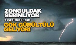 Zonguldak serinliyor! Gök gürültülü geliyor