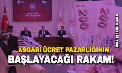 İşte asgari ücret pazarlığının başlayacağı rakam