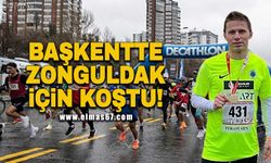 Başkentte Zonguldak için koştu!