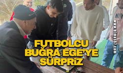 Futbolcu Buğra Egeli’ye sürpriz!