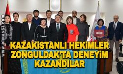 Kazakistanlı hekimler Zonguldak’ta deneyim kazandılar