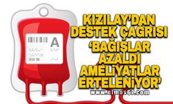 Kızılay’dan destek çağrısı ‘Bağışlar azaldı, ameliyatlar erteleniyor’