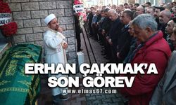 Erhan Çakmak'a son görev