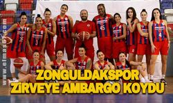 Zonguldakspor zirveye ambargo koydu