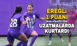 Ereğli 1 puanı uzatmalarda kurtardı