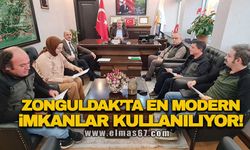 Zonguldak’ta en modern imkanlar kullanılıyor