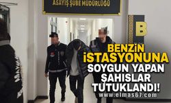 Benzin istasyonuna soygun yapan şahıslar tutuklandı!