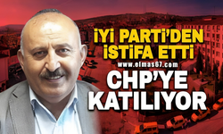 İYİ Parti’den istifa etti, CHP’ye katılıyor