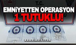 EMNİYETTEN OPERSAYON... 1 TUTUKLU!