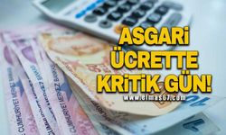 Asgari ücrette kritik gün!