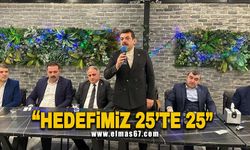 "Hedefimiz 25'te 25"