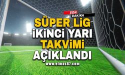 Süper Lig ikinci yarı takvimi açıklandı
