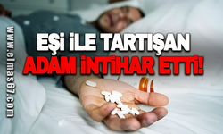 Eşi ile tartışan adam intihar etti!