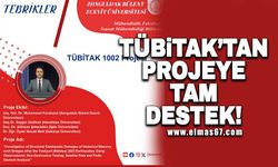 TÜBİTAK’tan projeye destek