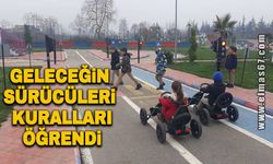 Geleceğin sürücüleri kuralları öğrendi